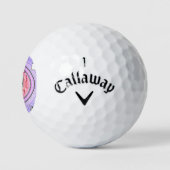 Psychedelic Golfballen (Logo)