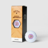 Psychedelic Golfballen (Verpakking)