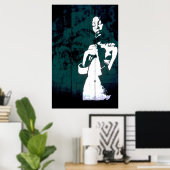 psychedelic graffiti Print (Thuiskantoor)