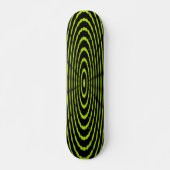 Psychedelic Green - Skateboard (Voorkant)