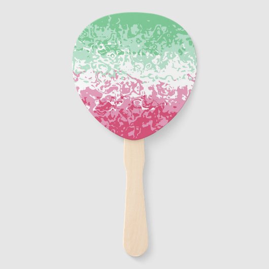 Psychedelic Groovy Abstract Abrosexual Pride Flag Handwaaier (Achterkant)