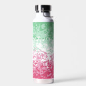 Psychedelic Groovy Abstract Abrosexual Pride Flag Waterfles (Links)