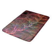 Psychedelic Groovy Trippy Funky Kleurrijke Fractal Badmat (Gekanteld)