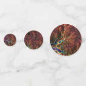 Psychedelic Groovy Trippy Funky Kleurrijke Fractal Confetti (Voorkanten)