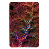 Psychedelic Groovy Trippy Funky Kleurrijke Fractal Magneet (Verticaal)