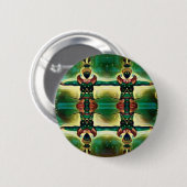 Psychedelic Guard Ronde Button 5,7 Cm (Voorkant /achterkant)