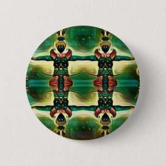 Psychedelic Guard Ronde Button 5,7 Cm