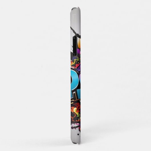 Psychedelic Guitar Case-Mate iPhone Case (Achterkant/rechts)