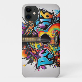 Psychedelic Guitar Case-Mate iPhone Case