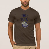Psychedelic Guitar Fuzz Pedal Paars T-shirt (Voorkant)