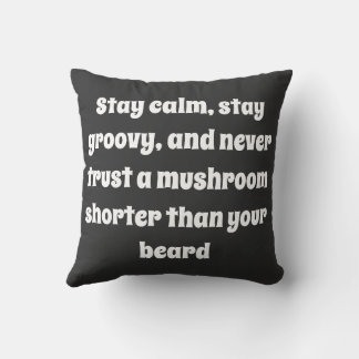 Psychedelic Guru Trippy Hippie Mushroom Kussen