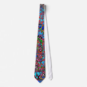 Psychedelic Half Drop necktie Stropdas