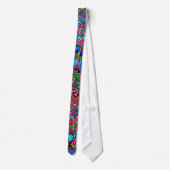 Psychedelic Half Drop necktie Stropdas (Achterkant)