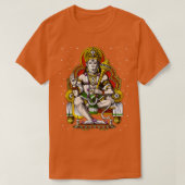Psychedelic Hanuman T-shirt (Design voorkant)