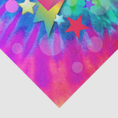 Psychedelic Happy Birthday Tissue Paper HAMbyWG Tissuepapier (Detail)