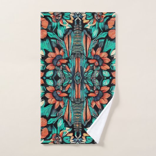 Psychedelic Hawaiian Handdoek (Handdoek)