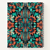 Psychedelic Hawaiian Notitieboek (Achterkant)