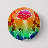 Psychedelic-Heaven Ronde Button 5,7 Cm (Voorkant)