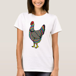 Psychedelic Hen T-Shirt