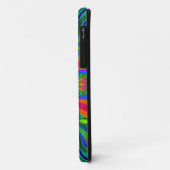 Psychedelic Hippie Flower Rainbow Case-Mate iPhone Case (Achterkant/links)