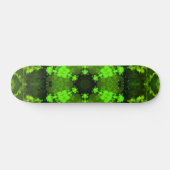 Psychedelic Hippie Green Persoonlijk Skateboard (Horizontaal)