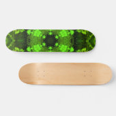 Psychedelic Hippie Green Persoonlijk Skateboard (Horizontaal)