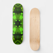 Psychedelic Hippie Green Persoonlijk Skateboard (Voorkant)