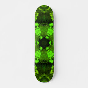 Psychedelic Hippie Green Persoonlijk Skateboard