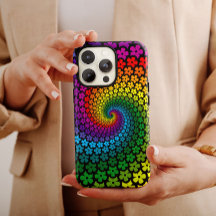 Psychedelic Hippie iPhone 14 Hoesje-Mate