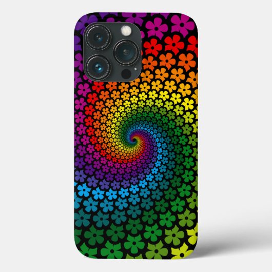 Psychedelic Hippie iPhone 14 Hoesje-Mate Case-Mate iPhone Case (Achterkant)