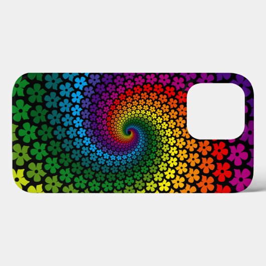 Psychedelic Hippie iPhone 14 Hoesje-Mate Case-Mate iPhone Case (Achterkant (horizontaal))