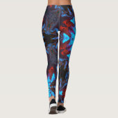 Psychedelic Hippie Leggings (Achterkant)