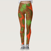 Psychedelic Hippie Leggings (Voorkant)