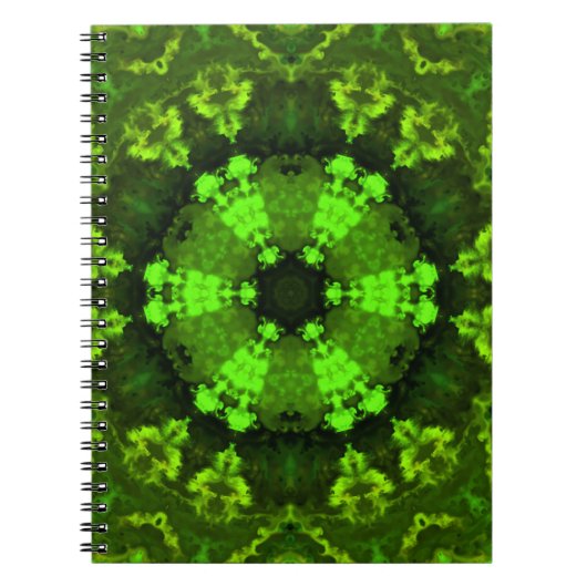 Psychedelic Hippie Notitieboek (Voorkant)