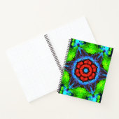 Psychedelic Hippie Notitieboek (Binnen)
