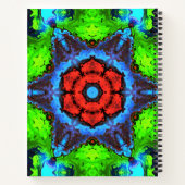 Psychedelic Hippie Notitieboek (Achterkant)