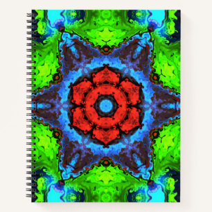 Psychedelic Hippie Notitieboek