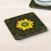 Psychedelic Hippie Onderzetter Set (Linkerzijde)