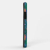 Psychedelic Hippie Oranje en Paars Case-Mate iPhone Case (Achterkant/rechts)