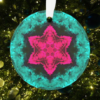 Psychedelic Hippie Ornament