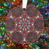 Psychedelic Hippie Ornament