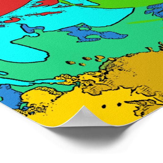 Psychedelic Hippie Poster (Hoek)