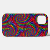 Psychedelic Hippie Weave Case-Mate iPhone Case (Achterkant (horizontaal))