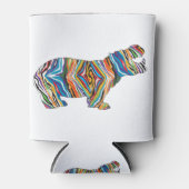 Psychedelic-Hippo Blikjeskoeler (Voorkant)