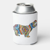 Psychedelic-Hippo Blikjeskoeler (Blikje Achterkant)