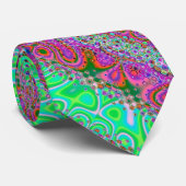 Psychedelic Hippy Groovy Mode stropdas (Opgerold)