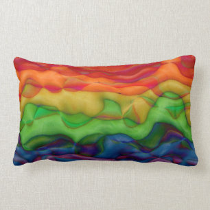 Psychedelic Hippy Rainbow Acid Trip Kussen