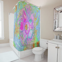 Psychedelic Hot Pink en Ultra Violet Hibiscus