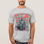 Psychedelic Hubby T-shirt (Voorkant)