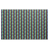 Psychedelic Human Skull Thunder_Cove Stof (Yard (91,4 cm))